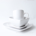 Fine stoneware 16pcs heart shape color glazed dinnerware